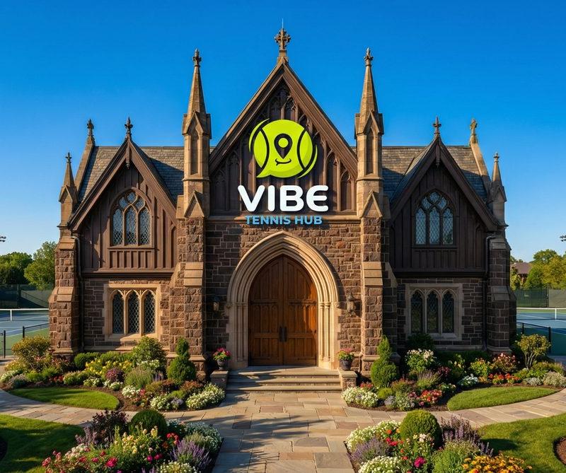 Сградата на Vibe Tennis Hub